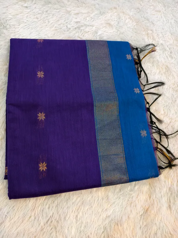 Purple_Cotton_Maheshwari_Golden_Zari_Motifs_Saree_For_Women