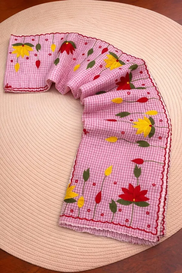 Baby_Pink_Resham_Kota_Applique_Saree_For_Women