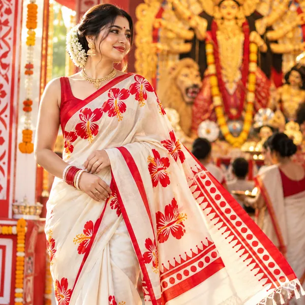 khadi_cotton_red_n_white_saree