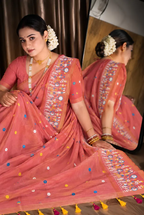 peach_dual_shade_mul_cotton_saree