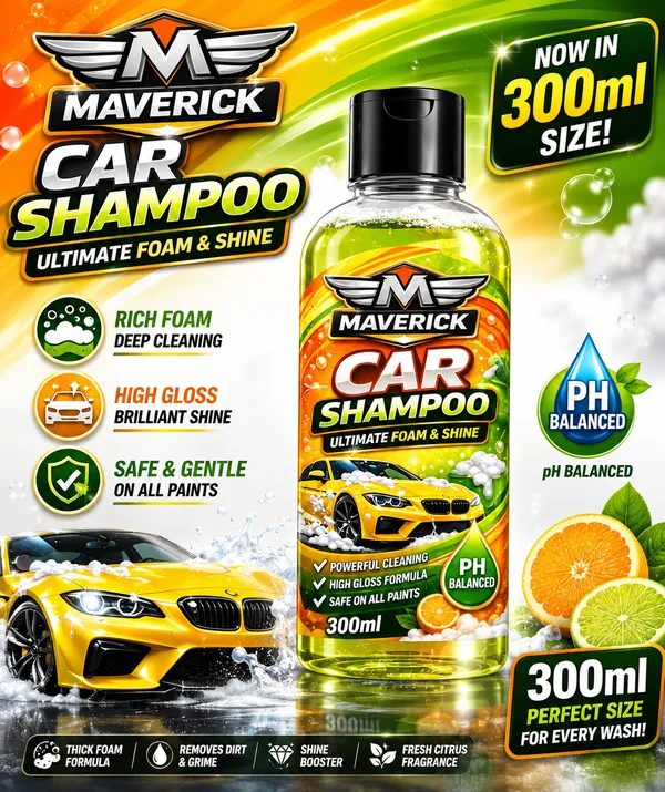 Maverick_Ultimate_Foam_&_Shine_Car_Shampoo_300ML