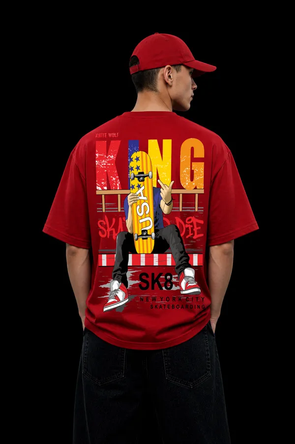 King_Of_Skate_Oversized_T-Shirt