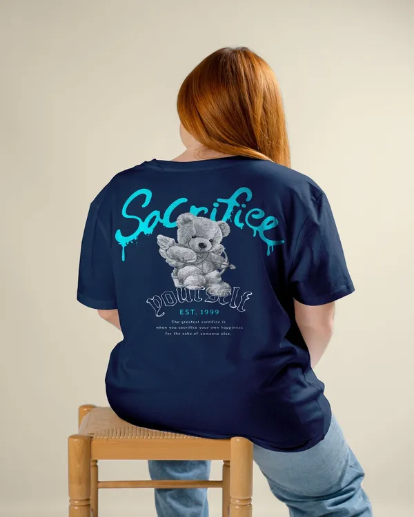 Sacrifice_Yourself_Women_Oversized_T-Shirt