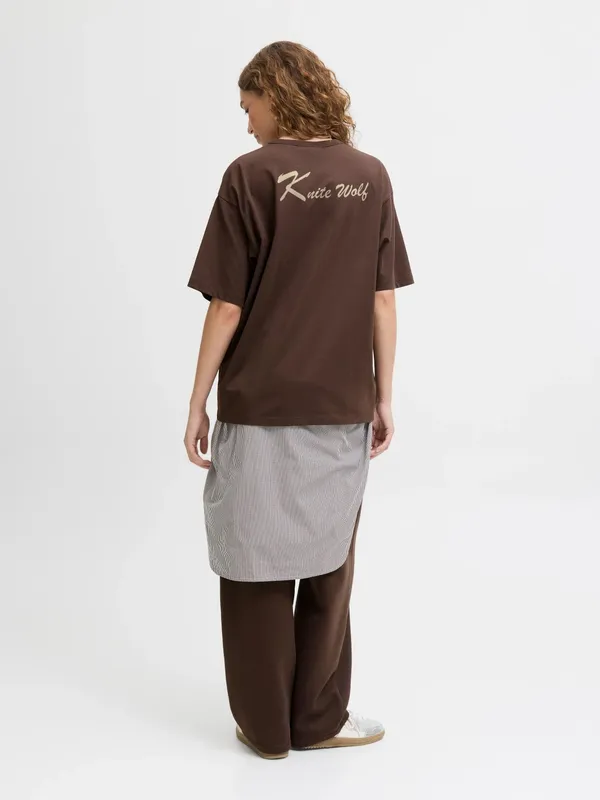 Crazy_Meow_Women_Oversized_T-Shirt