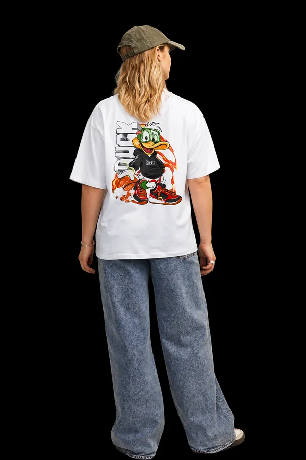Duck_Vibes_Women_Oversized_T-Shirt