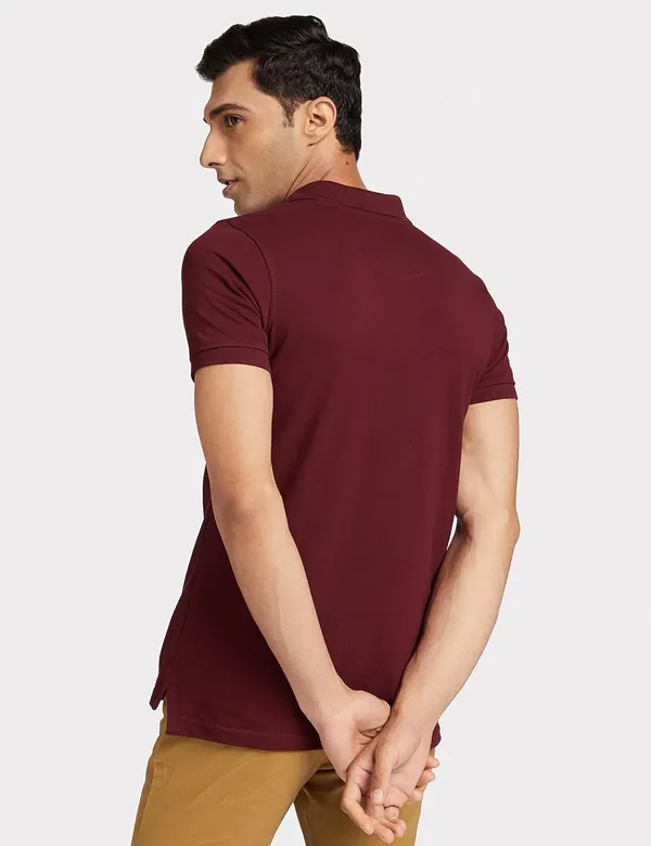 Men's_Solid_Maroon_Polo_T-Shirt_Premium_Casual_Fit
