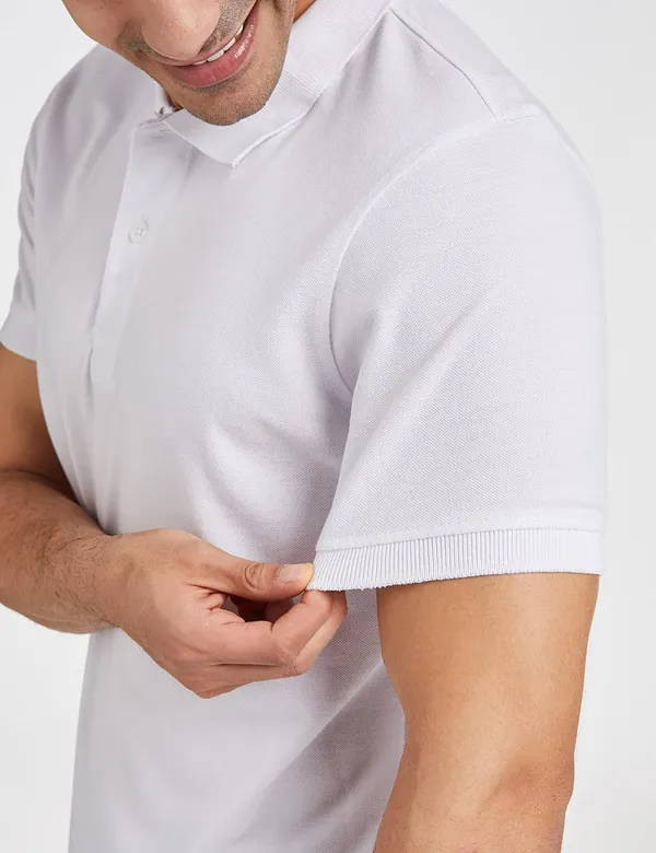 Men's_Solid_White_Polo_T-Shirt_Premium_Casual_Fit