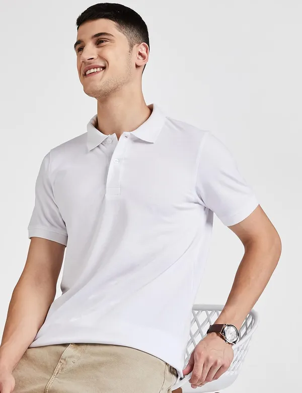 Men's_Solid_White_Polo_T-Shirt_Premium_Casual_Fit