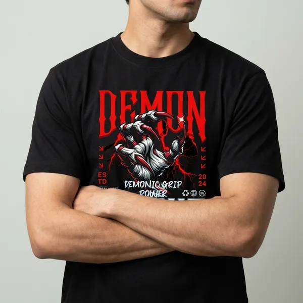 Men's_Graphic_Print_T-Shirt_Black