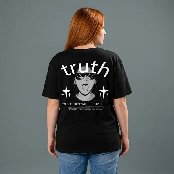 Truth_Oversize_Women_Oversized_T-Shirt