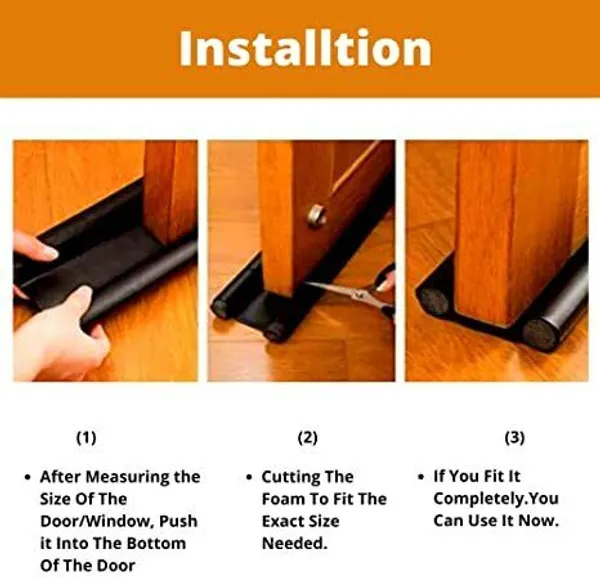 santram_(Pack_of_4,_36_Inch)_Door_Seal_Twin_Draught_Draft_Guard_Door_Closer_Bottom_Brown_Sealing_Strip_Guard_for_Home/Office_Door_Mounted_Door_Stopper_(Brown)_Floor_Mounted_Door_Stopper_(Brown)