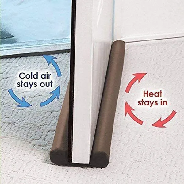 KRISAA_DSG005_Durable_Floor_Mounted_Door_Sealing_Strip_Guard_Door_Mounted_Door_Stopper_(Brown)