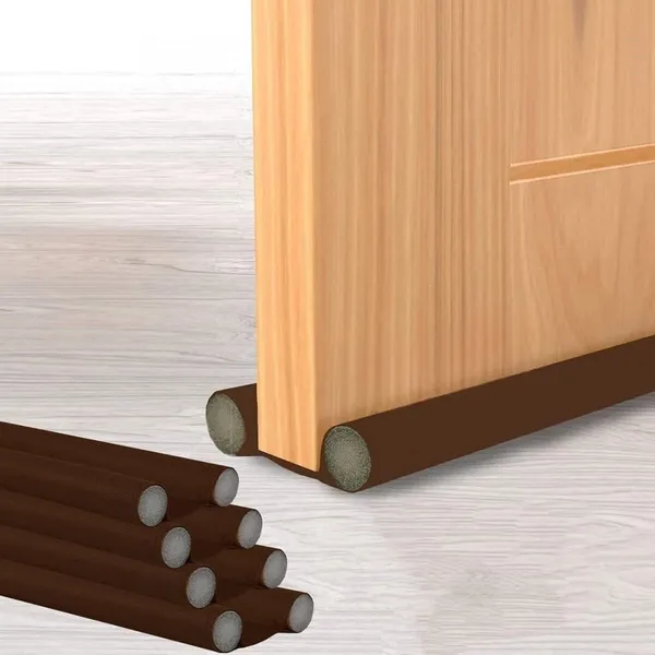 KRISAA_DSG005_Durable_Floor_Mounted_Door_Sealing_Strip_Guard_Door_Mounted_Door_Stopper_(Brown)