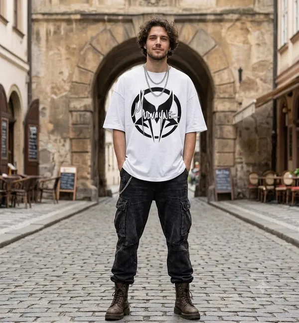 Mudvayne_Logo_Graphic_Streetwear_Oversized_T-Shirt