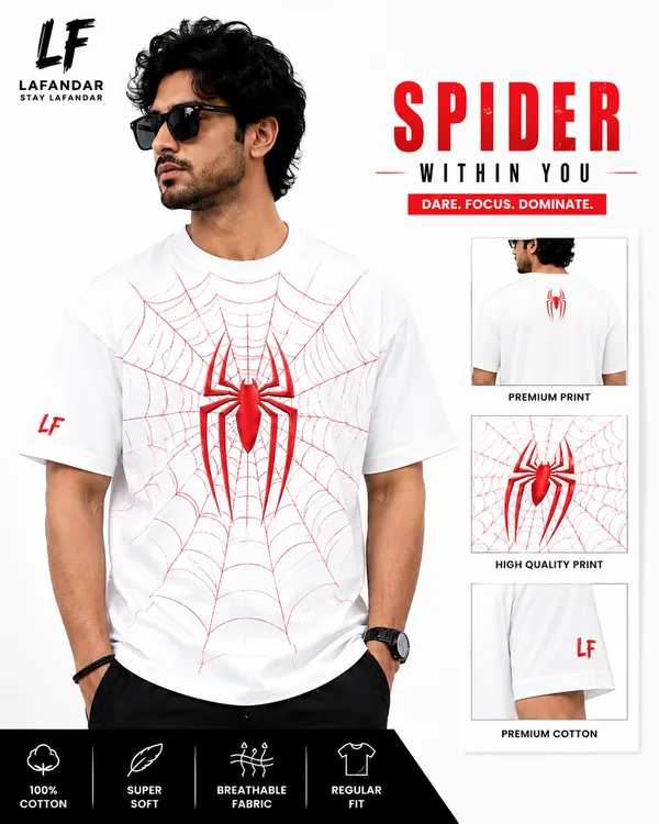 Spideman_Tshirt_White