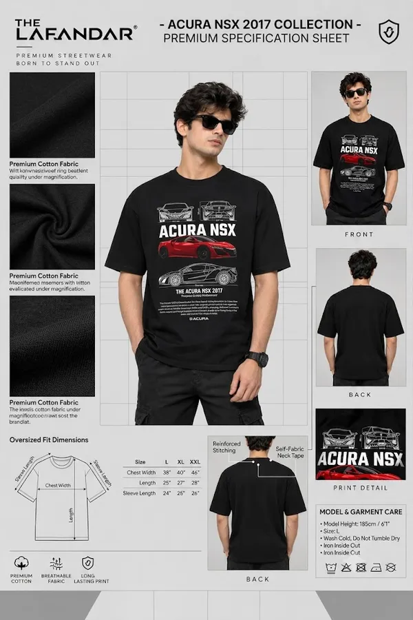 THE_LAFANDAR_Retro_Supercar_Racing_Print_100%_Pure_Cotton_Loose_Fit_T-Shirt