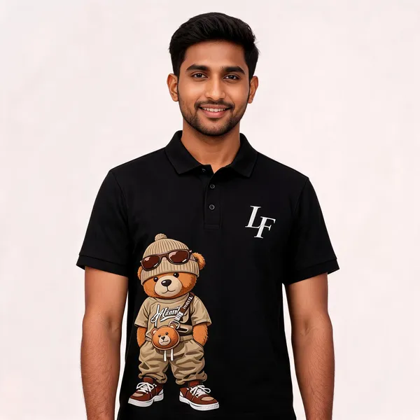 Black_Cotton_Regular_Fit_Printed_Polo_T-Shirt_For_Men