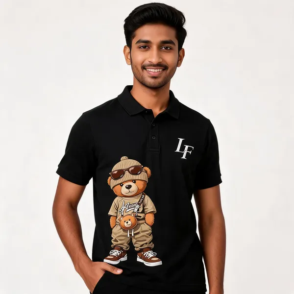 Black_Cotton_Regular_Fit_Printed_Polo_T-Shirt_For_Men