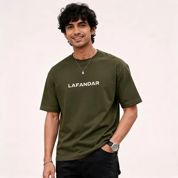 Green_Cotton_Regular_Fit_Round_Neck_T-Shirt_For_Men