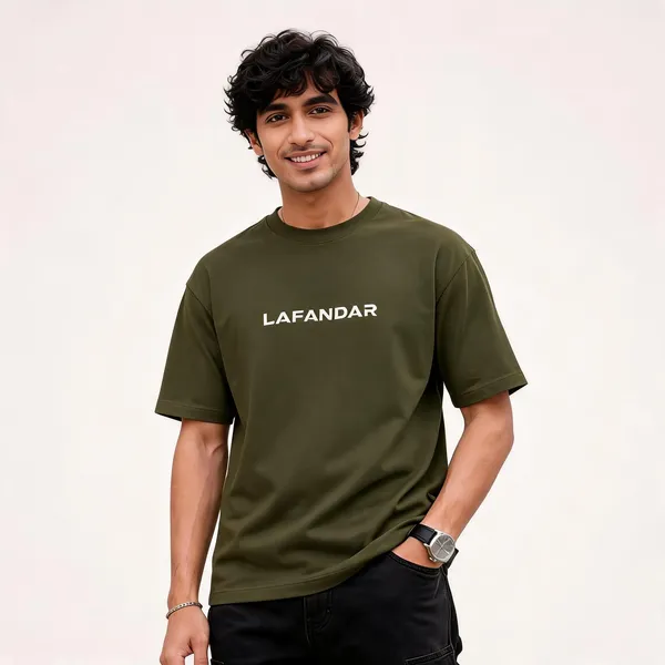 Green_Cotton_Regular_Fit_Round_Neck_T-Shirt_For_Men