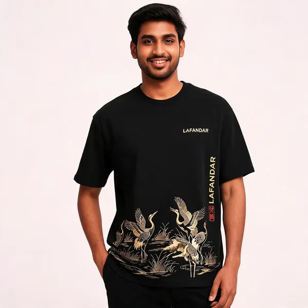 Black_Cotton_Oversized_Crane_Graphic_T-Shirt_For_Men