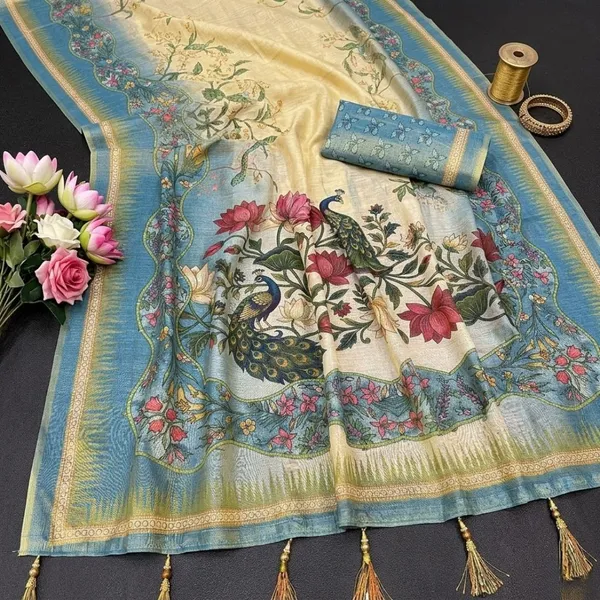 Oxin_Printed_Daily_Wear_Georgette_Saree_(Cream)