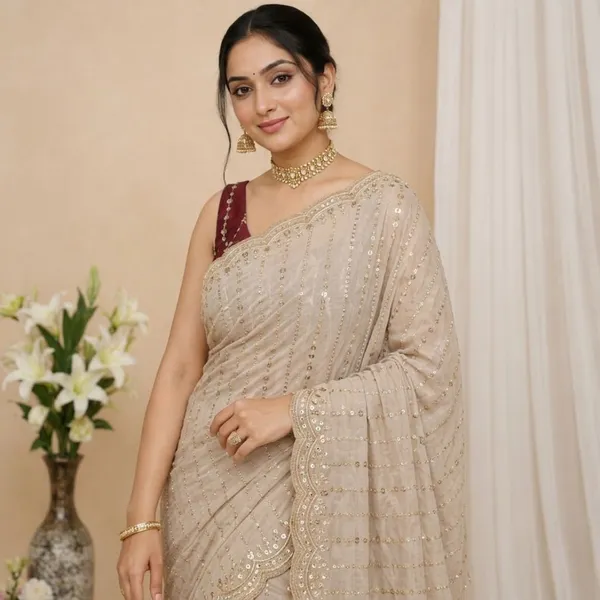 Oxin_Embellished_Bollywood_Georgette_Saree_(Beige)