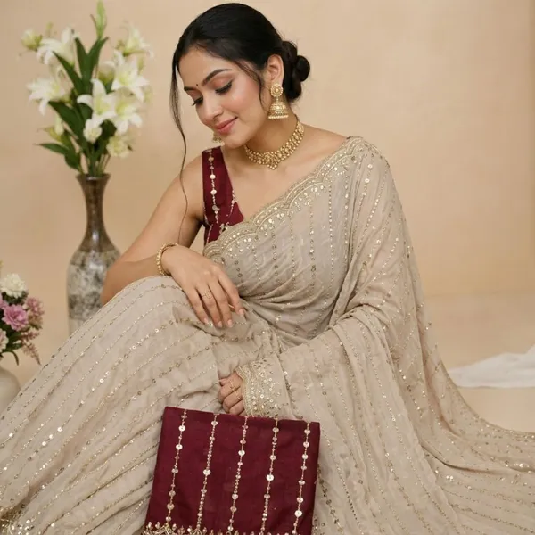 Oxin_Embellished_Bollywood_Georgette_Saree_(Beige)