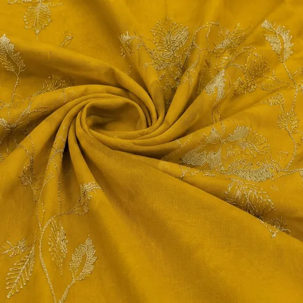 Oxin_Embroidered_Banarasi_Georgette_Saree_(Mustard)