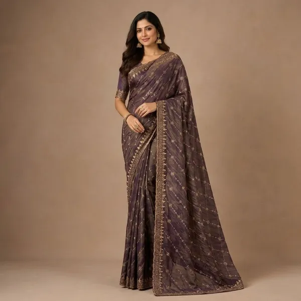 Oxn_Embroidered_Banarasi_Cotton_Silk_Saree_(Purple)