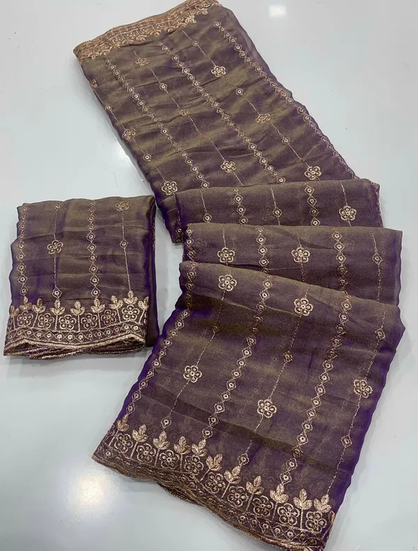 Oxn_Embroidered_Banarasi_Cotton_Silk_Saree_(Purple)