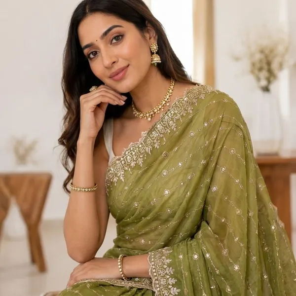 Oxn_Embroidered_Banarasi_Cotton_Silk_Saree_(Light_Green)