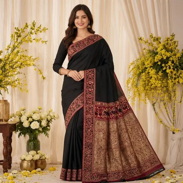 Oxin_Woven_Banarasi_Art_Silk_Saree_(Black)