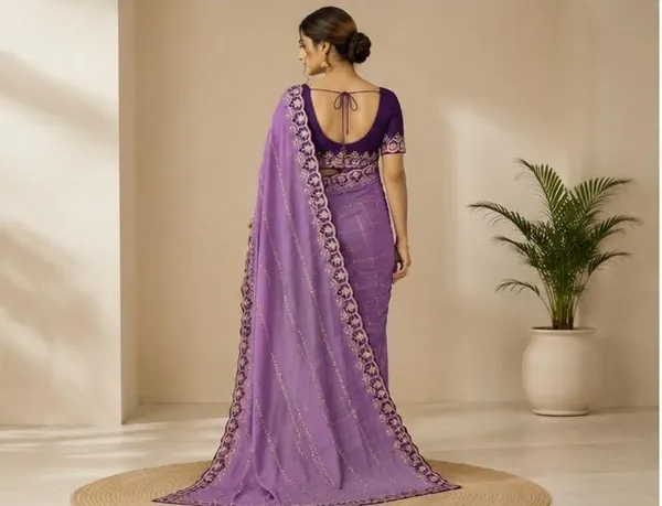 Oxin_Embroidered,_Self_Design_Bollywood_Chiffon,_Cotton_Silk_Saree_(Purple)