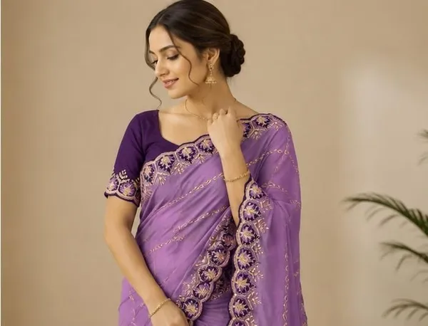 Oxin_Embroidered,_Self_Design_Bollywood_Chiffon,_Cotton_Silk_Saree_(Purple)