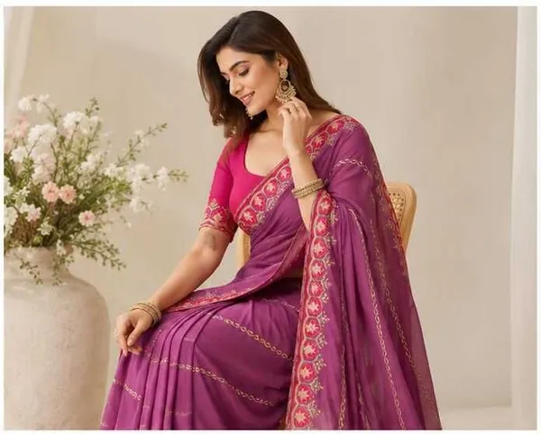 Oxin_Embroidered,_Self_Design_Bollywood_Chiffon,_Cotton_Silk_Saree_(Purple)