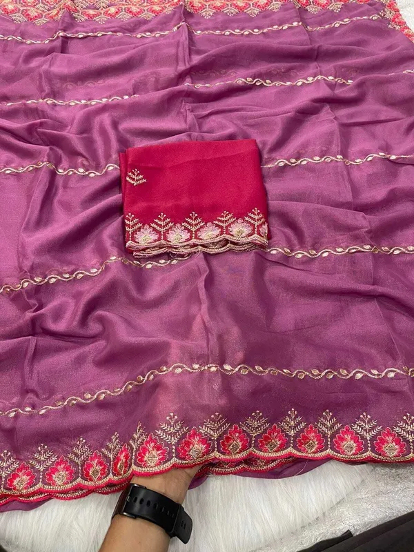 Oxin_Embroidered,_Self_Design_Bollywood_Chiffon,_Cotton_Silk_Saree_(Purple)
