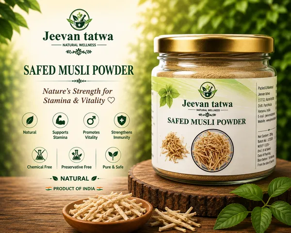 Safed_Musli_Root_Herbal_Powder