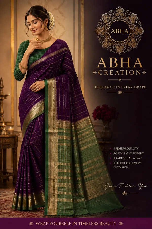 Purple_Silk_Zari_Border_Woven_Traditional_Saree_For_Women