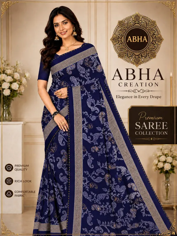 Navy_Blue_Silk_Paisley_Print_Woven_Border_Saree_For_Women
