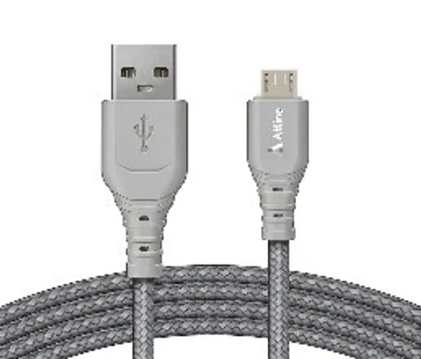 Atline_Linkup_201_USB_To_Micro__Steel_Grey