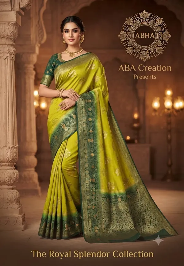 Green_Silk_Zari_Woven_Banarasi_Saree_For_Women