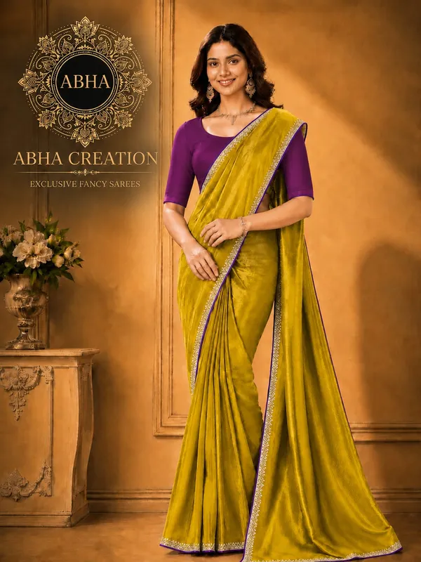 Mustard_Yellow_Satin_Silk_Embellished_Border_Saree_For_Women