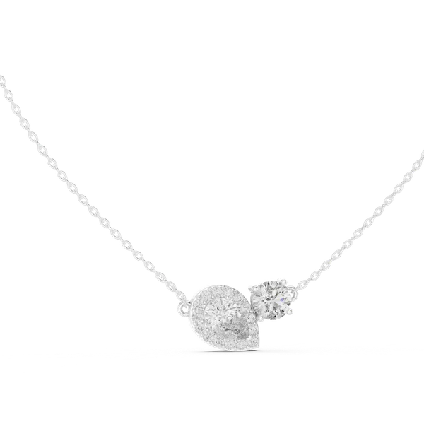 Silver_Rhodium_Sterling_Silver_Dual_Stone_Pendant_Necklace_For_Women