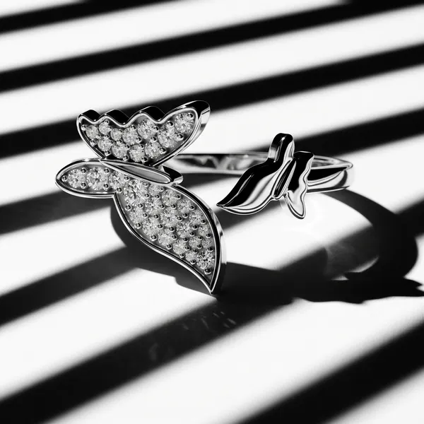 Silver_Rhodium_Plated_Sterling_Silver_Butterfly_Design_Ring_For_Women