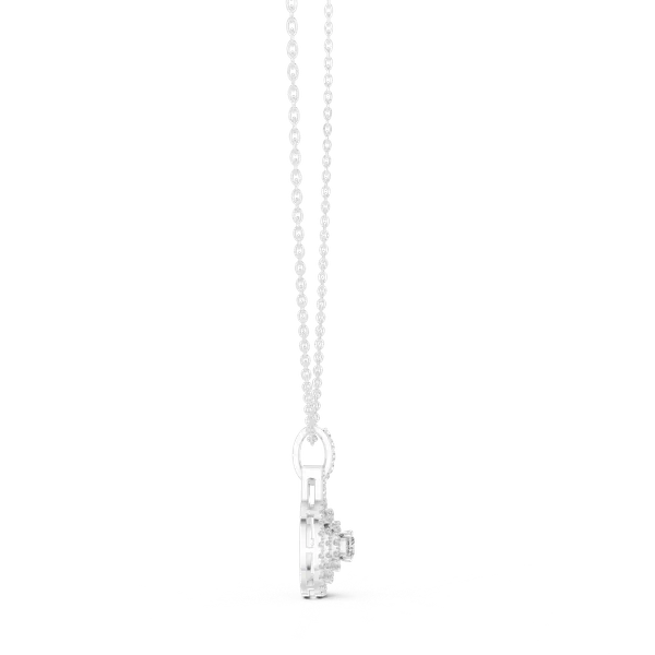 Silver_Sterling_Silver_Round_Double_Halo_Pendant_Necklace_For_Women