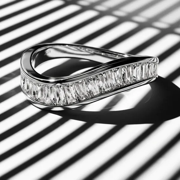 Silver_Sterling_Silver_Wave_Baguette_Studded_Ring_For_Women