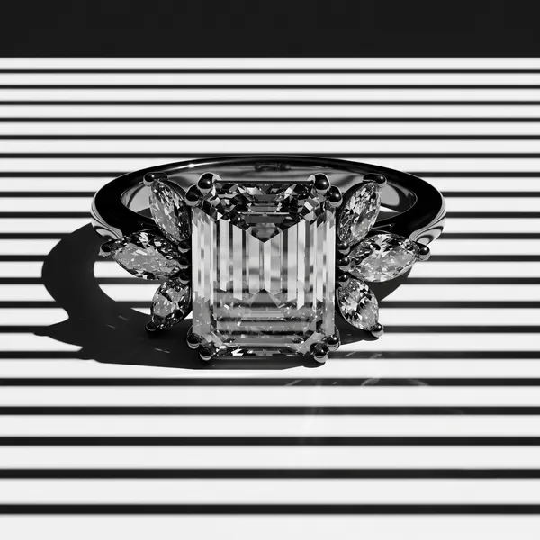 Silver_Sterling_Silver_Emerald_Cut_Solitaire_Diamond_Ring_For_Women