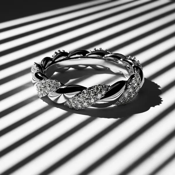 Silver_Sterling_Silver_Cuban_Link_Crystal_Studded_Ring_For_Women
