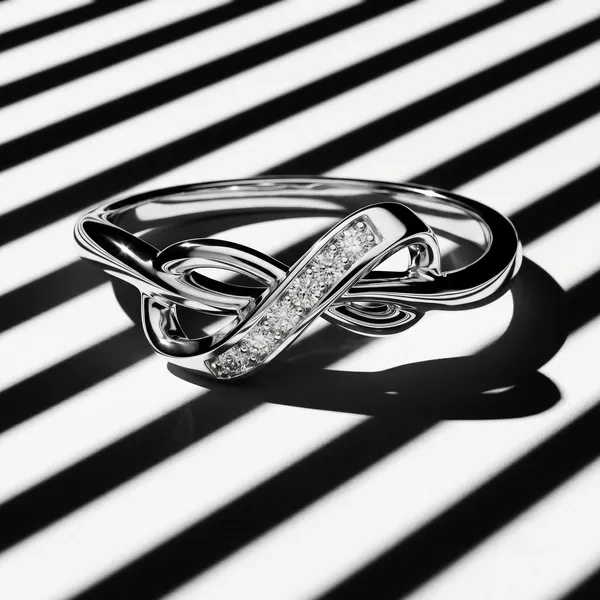 Silver_Sterling_Silver_Infinity_Knot_Studded_Ring_For_Women
